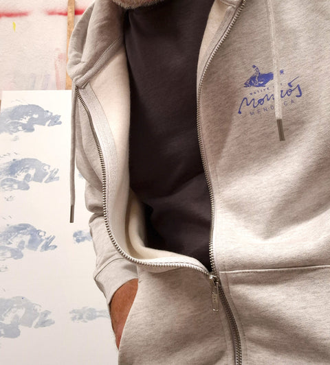 Full Zip Light Weight Hoodie